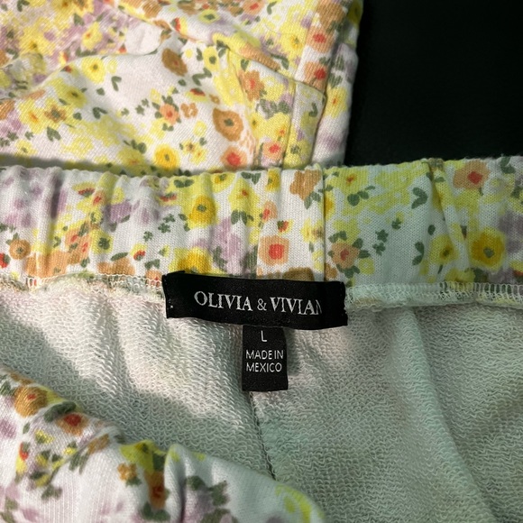 Hoodie and Sweatpants Joggers Cropped Multicolor - Picture 5 of 11